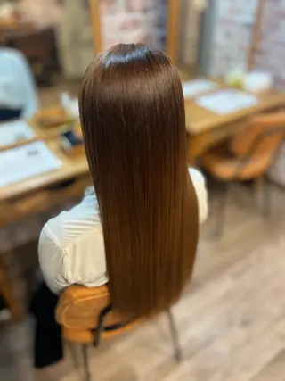 ロング 髪質改善HALO トリートメント専門店のヘアスタイル