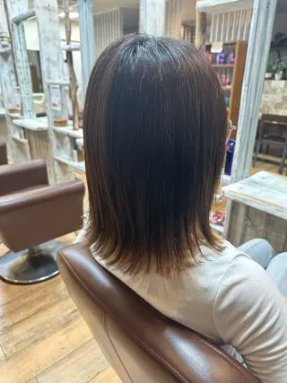 ミディアム 渡邊 あんな「竜王店」のヘアスタイル