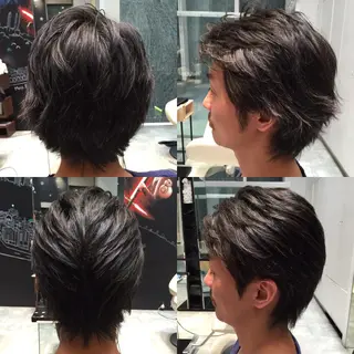 ショート メンズ Re:ta KANZOのヘアスタイル