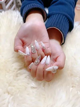ロング 💜MIYA nail川崎店のネイルデザイン