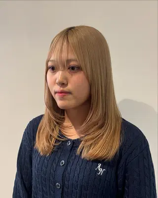 セミロング 本堂 悠斗のヘアスタイル