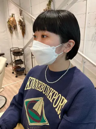 ショート ショート/ボブ 似合わせ/中原のヘアスタイル