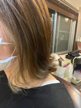 ミディアム カラー moon所属・高橋 美砂子のヘアスタイル