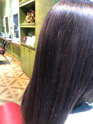 カラー 美髪矯正/渡辺 りんのヘアスタイル