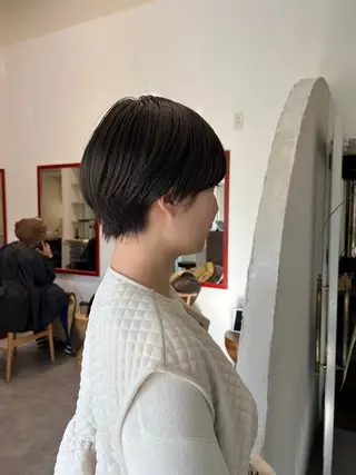 ショート カラー 🟤TAP🟤 木曳野　金沢店のヘアスタイル