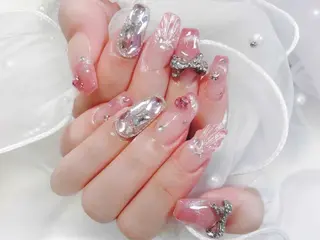 ネイル H3 Nail Tsuki🦋💙のネイルデザイン