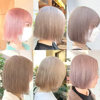 ショート カラー I've  for hair所属・🫧艶ダブルカラー ブリーチ🫧トモヤのヘアスタイル