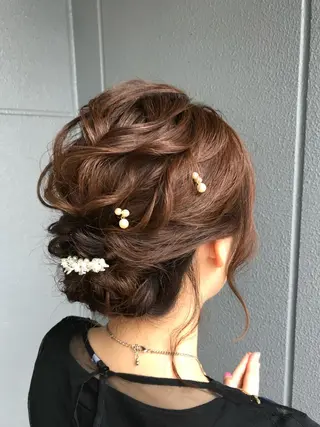ヘアアレンジ 佐藤 ナルトのヘアスタイル