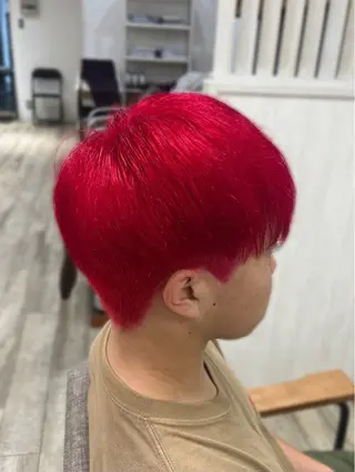 メンズ hazuki🐈‍⬛ 透明感カラーのヘアスタイル