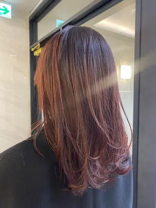 ロング おおつき ありかのヘアスタイル