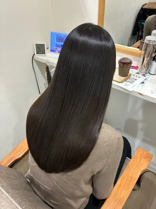 ロング 髪質改善jewelbox 〜私のトリートメント〜 東梅田店所属・髪質改善/ボブ/梅田 runa_ニュアンスのヘアスタイル