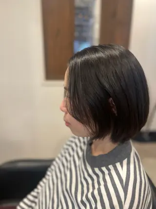 ショート 馬場 麻奈美のヘアスタイル