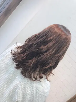 ミディアム カラー 小森 拓哉のヘアスタイル