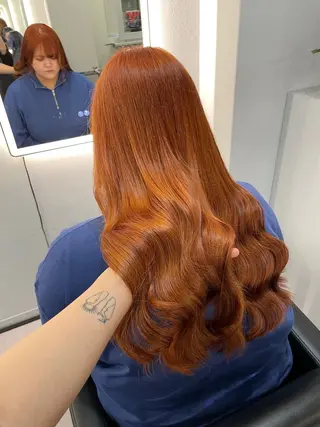 ロング カラー Cielro【 シェイロ 】所属・Cielro/ダブル カラー/西田咲希のヘアスタイル