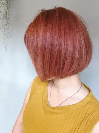 ショート カラー LA KING GINZA TOKYO所属・🧡ショートの達人 🧡SHOのヘアスタイル