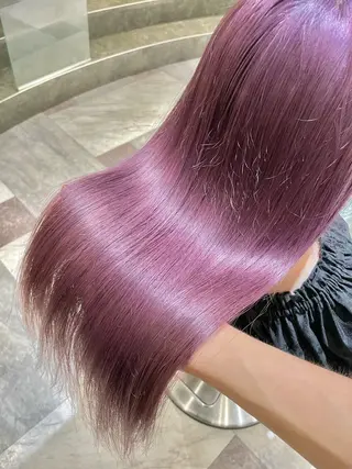 セミロング カラー 美髪/カラー 美容院🌈渡辺隼也のヘアスタイル