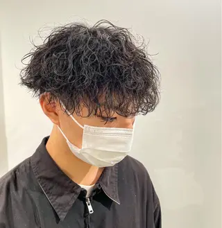 パーマ メンズ 【メンズ特化】 池田大成✂︎のヘアスタイル