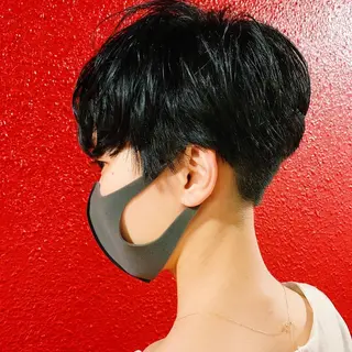 ショート カラー CODE.LINE所属・中川 竜誠のヘアスタイル