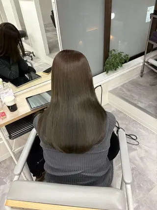 セミロング Aura 髪質改善＆韓国レイヤー所属・あい❤︎ /髪質改善/韓国巻きのヘアスタイル