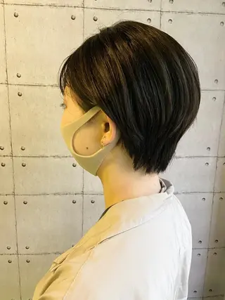 ショート 🐺ウルフ/レイヤー 似合わせ‎🤍沙羅のヘアスタイル