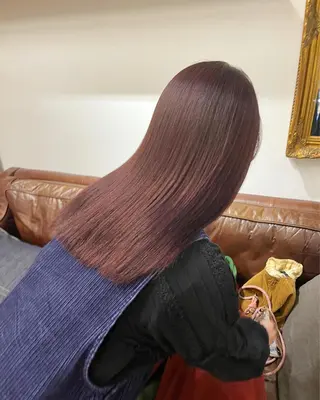 セミロング カラー パーマ ヘアアレンジ メンズ キッズ ネイル マツエク・マツパ アイブロウ お洒落パーマ/ボブ ❄️Tomoka❄️のヘアスタイル