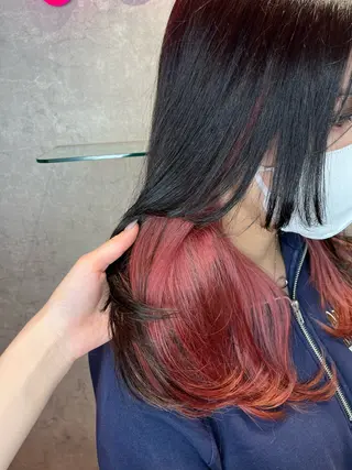 セミロング カラー 原宿/似合わせ/髪質 改善/レイヤー/優希のヘアスタイル