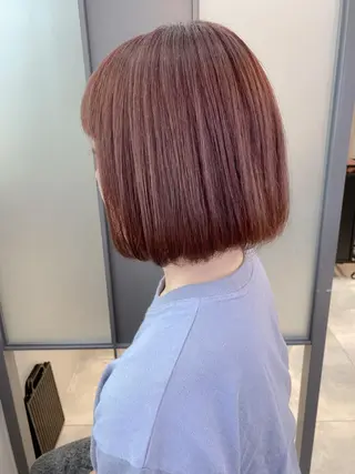 ミディアム カラー SALOWIN神戸三宮East店所属・【透明感、艶髪】西村 有司のヘアスタイル