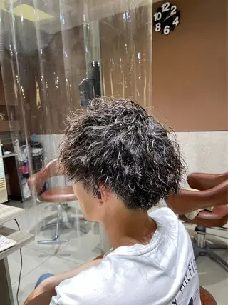 パーマ メンズ メッシュ&パーマ特化 🔥山田雄大🔥のヘアスタイル