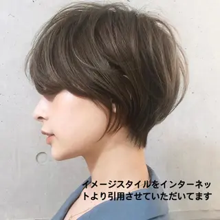 ショート 内田 めいのヘアスタイル