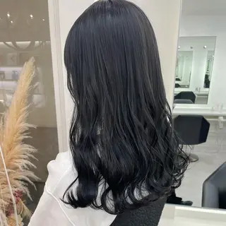 ロング カラー Parve Mix 森 美遥🇰🇷🩶のヘアスタイル