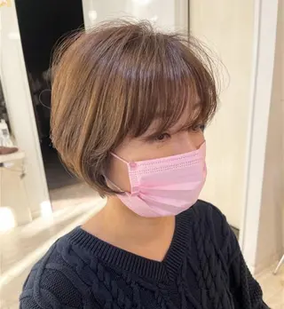ショート カラー favorite b Charmeのヘアスタイル
