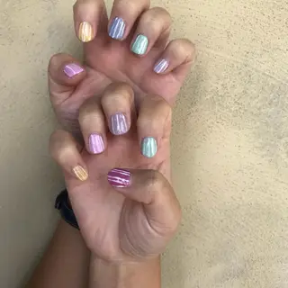 ネイル AMI ウルフパーマ/メンズのヘアスタイル