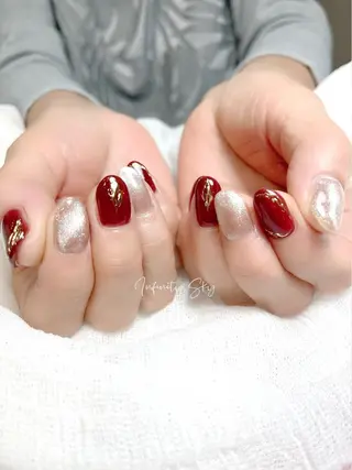 ネイル infinity skyのネイルデザイン