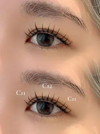 マツエク・マツパ Bianca上川端店 クギサキカナ🍒のマツエク・マツパデザイン