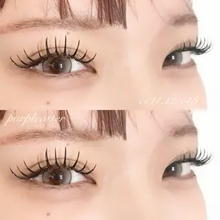 マツエク・マツパ purple aster名駅店所属・パープルアスター/ mako🐈‍⬛🤍のマツエク・マツパデザイン