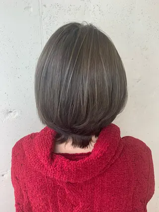 ショート カラー 310【サンイチマル】所属・透明感ハイトーン🦄 キラ🌈のヘアスタイル