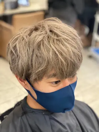 カラー メンズ アグヘアーシータ所属・🤩メンズカット/ パーマ山本🤩のヘアスタイル