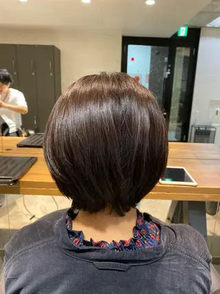 ショート カラー 髪質改善ULTOWA ✨松井　美幸のヘアスタイル