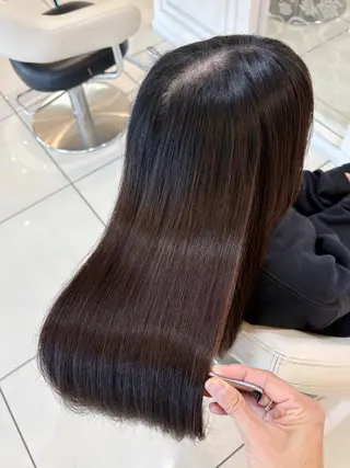 ロング 高橋 佑のヘアスタイル