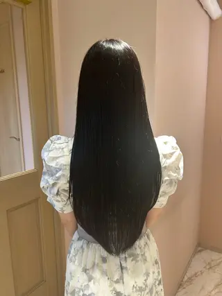 ロング マホ/日吉/髪質改善 /レイヤー/ガーリーのヘアスタイル