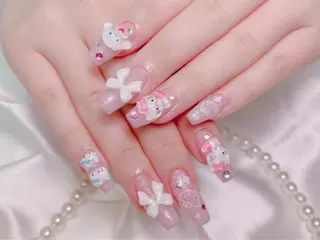 ネイル lucky nail 歌舞伎町のネイルデザイン