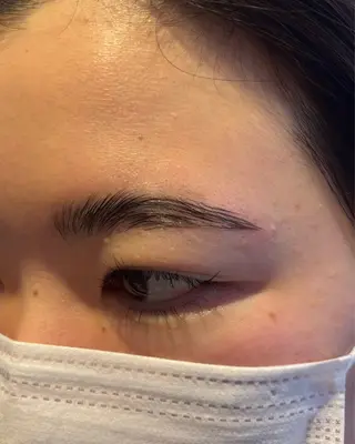 アイブロウ エクステ/艶カラー /まつパ🌎はるかのヘアスタイル