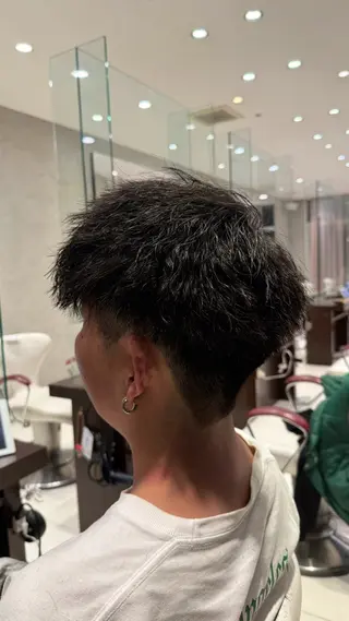 パーマ 北條 一真のヘアスタイル