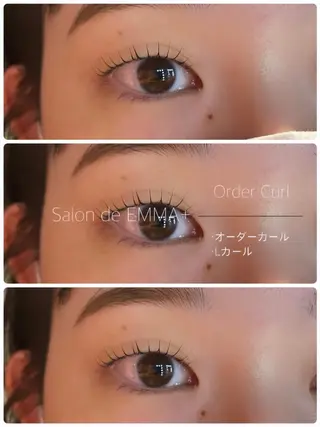 マツエク・マツパ salon de EMMA+江良のマツエク・マツパデザイン