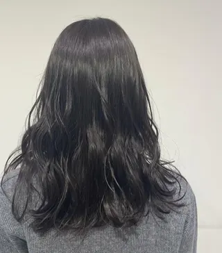 カラー ロング 【縮毛矯正/レディー スカット】美涼🎀のヘアスタイル
