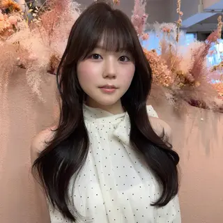 ロング ♡韓国/レイヤー カット/Ayana♡のヘアスタイル