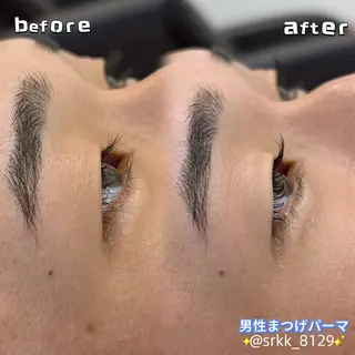 メンズ マツエク・マツパ 眉とまつ毛の 専門サロン/南森町の眉毛・アイブロウイメージ