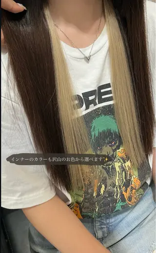 ロング 🐈‍⬛ララモアナ yuri🐈‍⬛のヘアスタイル