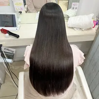 ロング 【髪質改善カラー】 あむ·. ⟡ 🖤のヘアスタイル