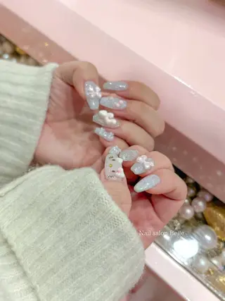 ネイル Belle まえだ ⋆. 𐙚 ⌒♡｡．のネイルデザイン
